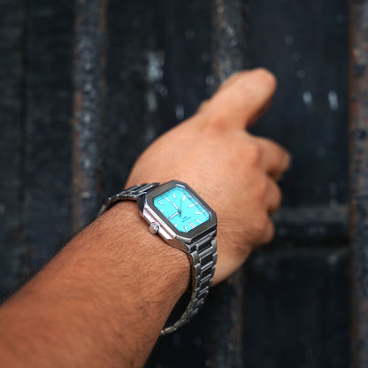 Luxury Turquoise Dial – Patek Philippe Inspired Premium Watch