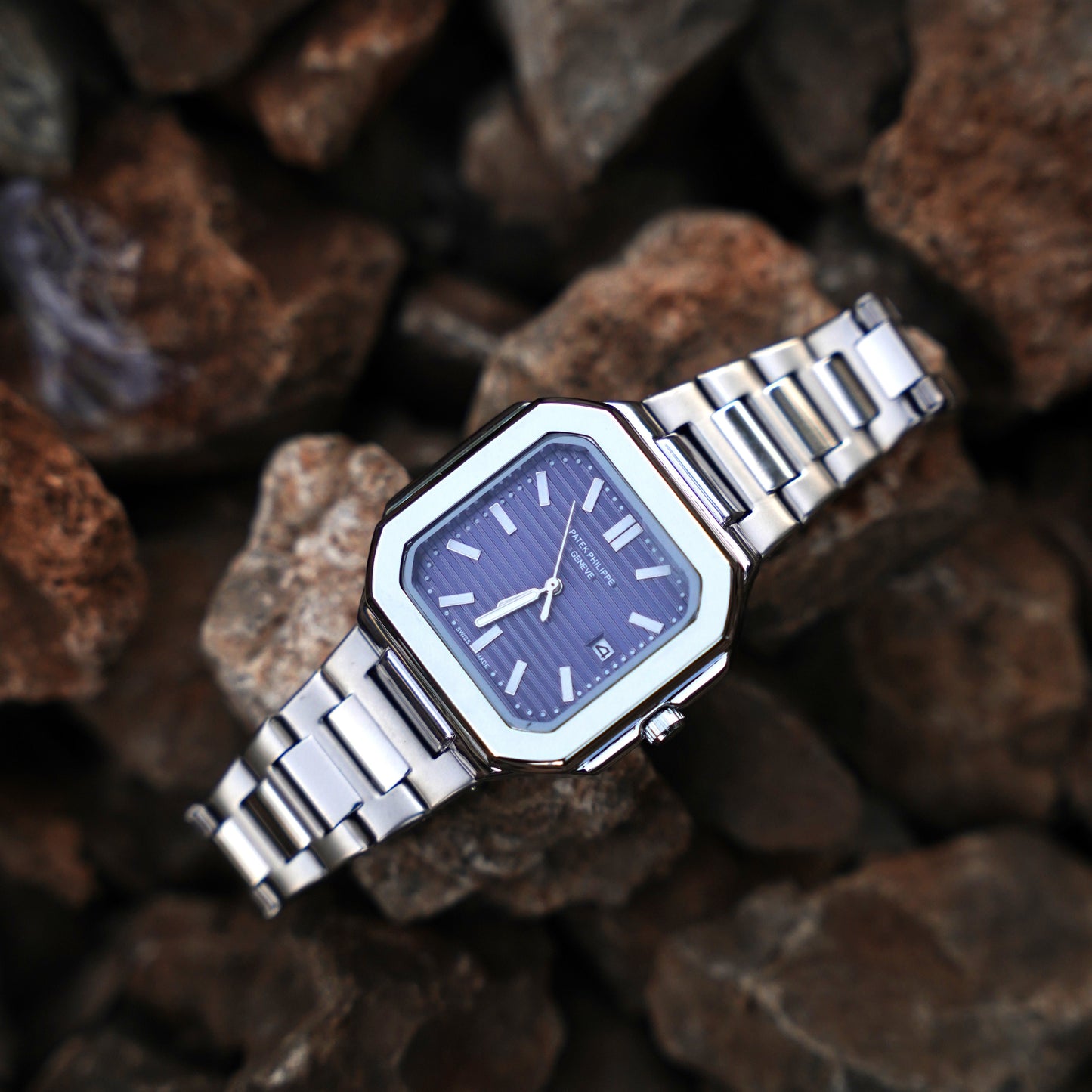 Luxury Turquoise Dial – Patek Philippe Inspired Premium Watch